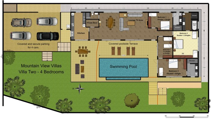 Villa home design plans