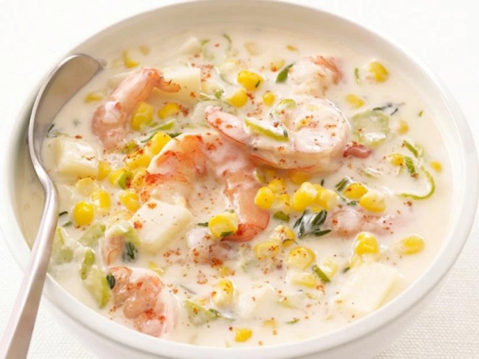 Louisiana shrimp and corn soup recipe