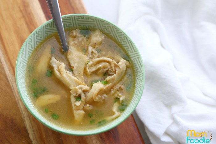 Oyster mushroom soup recipe